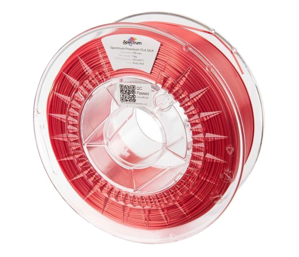 Spectrum PLA SILK Ruby Red 1kg - 1249209 - zdjęcie
